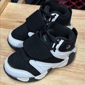 Reebok Kids Black and White Sneakers